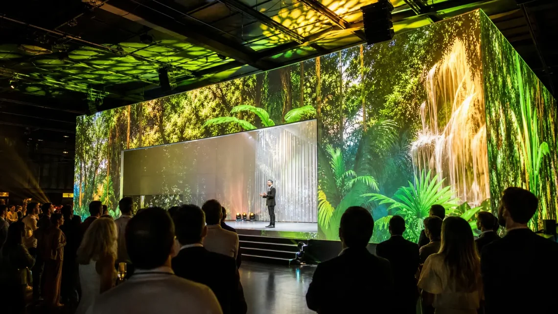 Mapping vidéo et scénographie lumineuse : impressionner vos invités lors d&rsquo;une soirée d&rsquo;entreprise